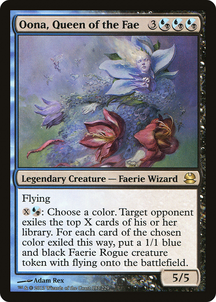 Oona, Queen of the Fae (MMA-193) - Modern Masters Foil - Premium MTG Single from Wizards of the Coast - Just $1.15! Shop now at Game Crave Tournament Store