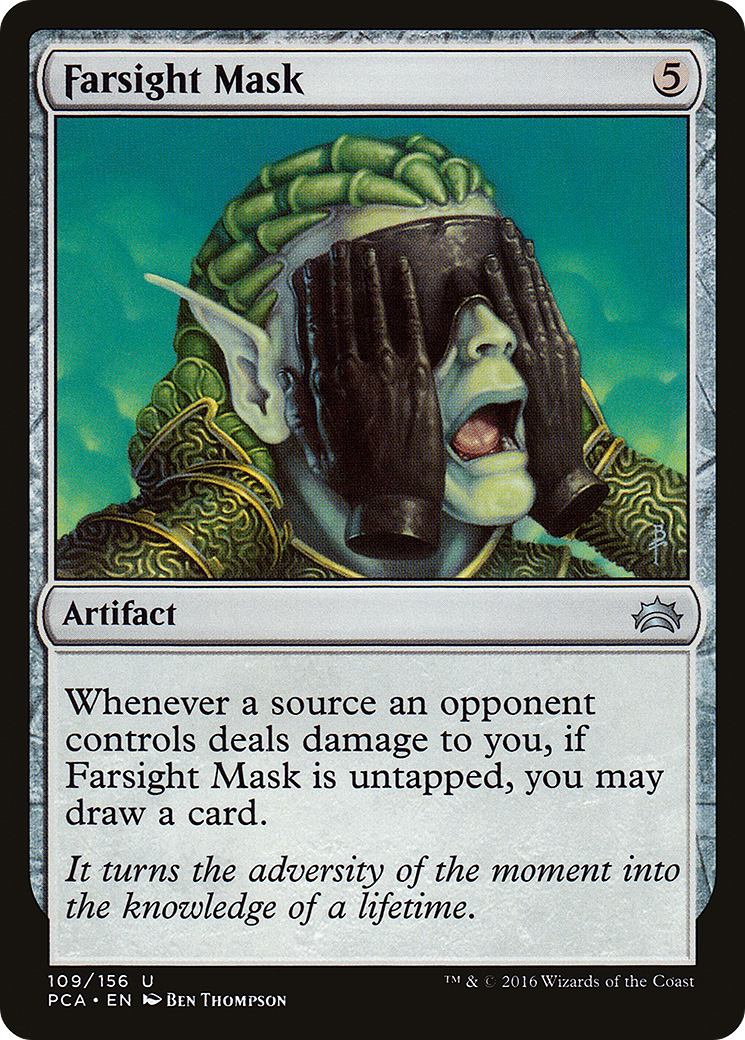 Farsight Mask (PCA-109) - Planechase Anthology - Premium MTG Single from Wizards of the Coast - Just $0.25! Shop now at Game Crave Tournament Store