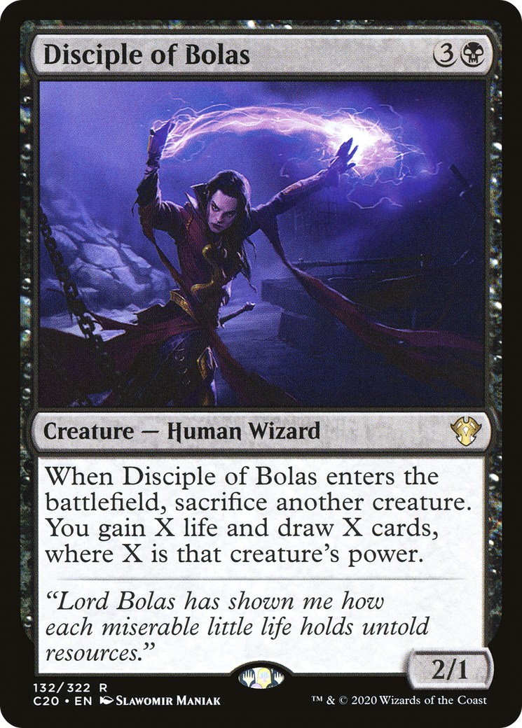 Disciple of Bolas (C20-132) - Commander 2020 - Premium MTG Single from Wizards of the Coast - Just $0.51! Shop now at Game Crave Tournament Store