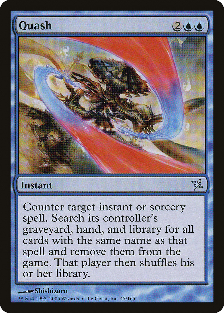 Quash (BOK-047) - Betrayers of Kamigawa - Premium MTG Single from Wizards of the Coast - Just $0.08! Shop now at Game Crave Tournament Store