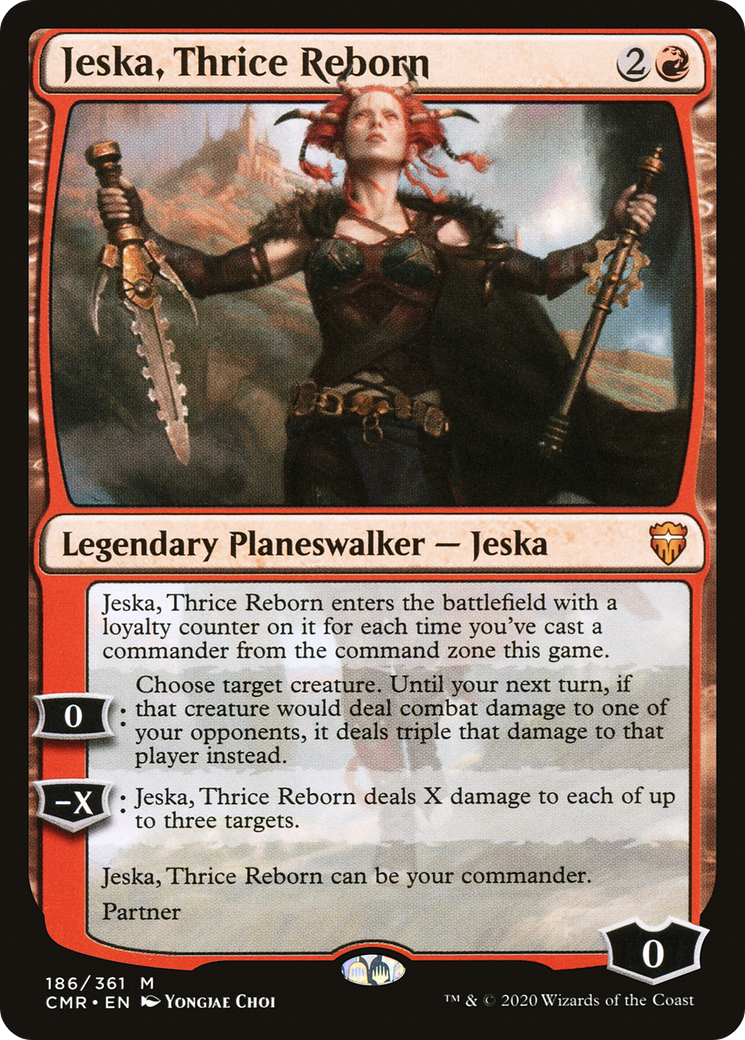 Jeska, Thrice Reborn (CMR-186) - Commander Legends - Premium MTG Single from Wizards of the Coast - Just $1.87! Shop now at Game Crave Tournament Store