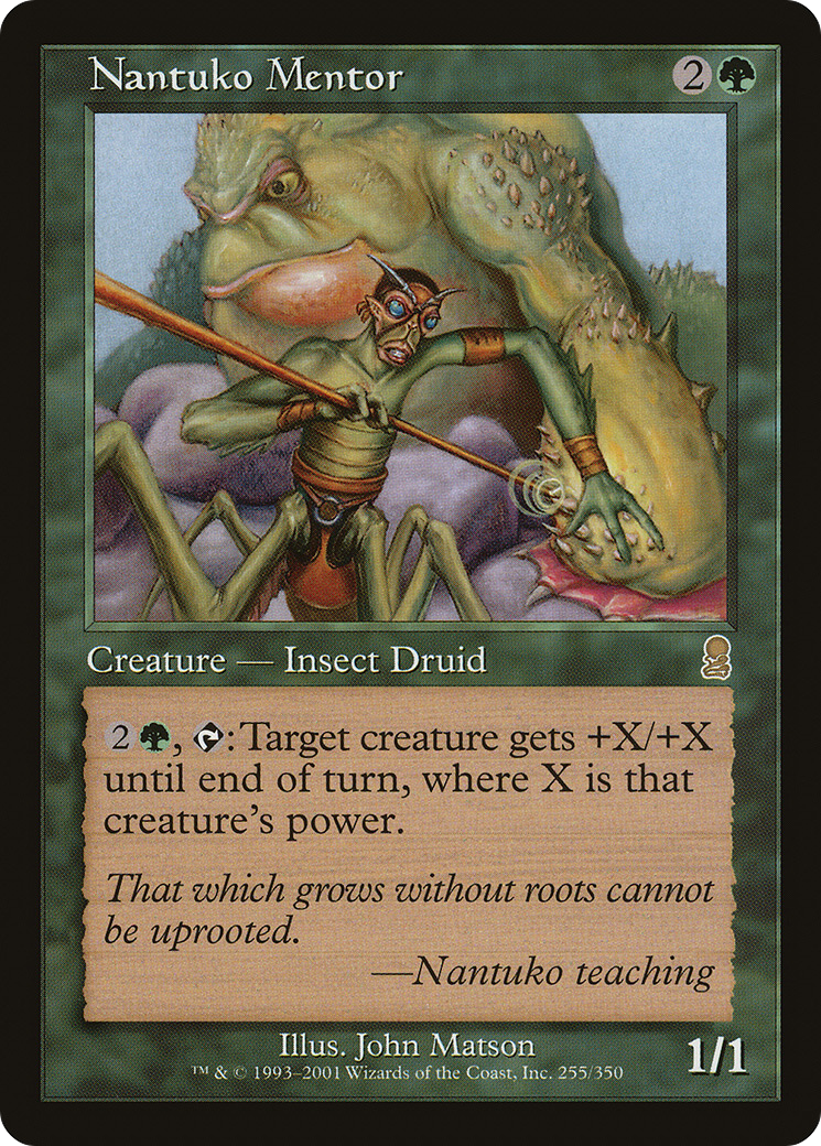 Nantuko Mentor (ODY-255) - Odyssey - Premium MTG Single from Wizards of the Coast - Just $0.08! Shop now at Game Crave Tournament Store