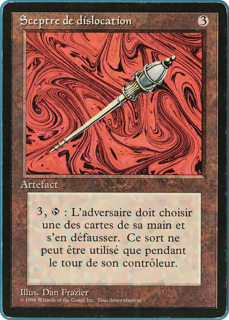 Disrupting Scepter (FBB-245) - Foreign Black Border - Premium MTG Single from Wizards of the Coast - Just $3.85! Shop now at Game Crave Tournament Store
