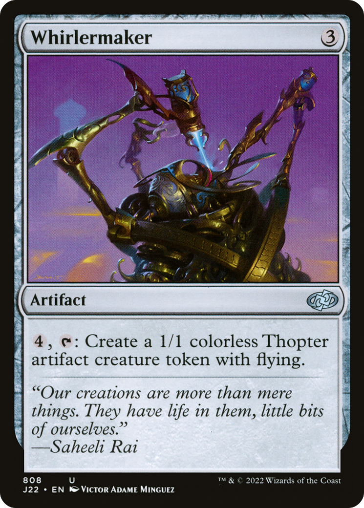 Whirlermaker (J22-808) - Jumpstart 2022 - Premium MTG Single from Wizards of the Coast - Just $0.08! Shop now at Game Crave Tournament Store