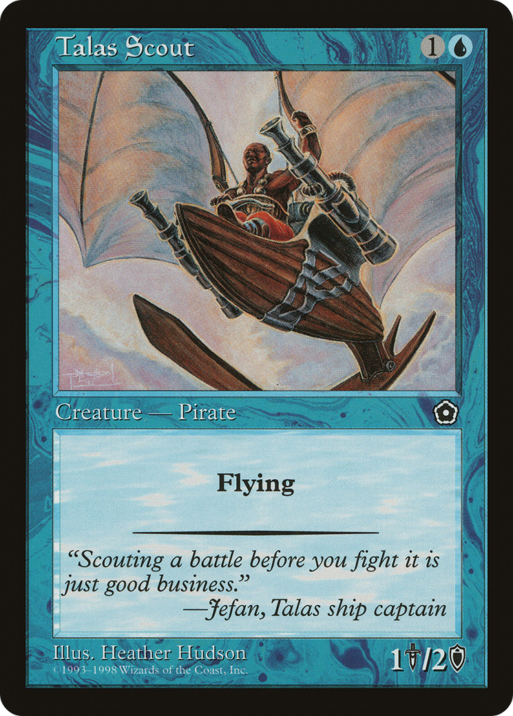 Talas Scout (P02-052) - Portal Second Age - Premium MTG Single from Wizards of the Coast - Just $0.08! Shop now at Game Crave Tournament Store