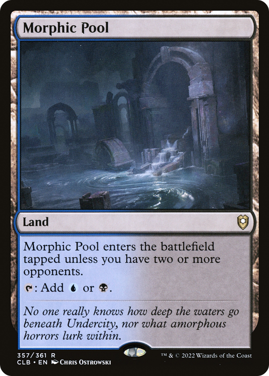 Morphic Pool (CLB-357) - Commander Legends: Battle for Baldur's Gate - Premium MTG Single from Wizards of the Coast - Just $3.62! Shop now at Game Crave Tournament Store