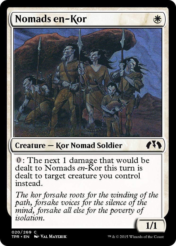 Nomads en-Kor (TPR-020) - Tempest Remastered - Premium MTG Single from Wizards of the Coast - Just $0! Shop now at Game Crave Tournament Store