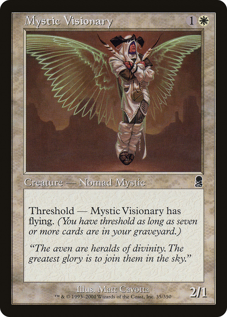 Mystic Visionary (ODY-035) - Odyssey - Premium MTG Single from Wizards of the Coast - Just $0.25! Shop now at Game Crave Tournament Store