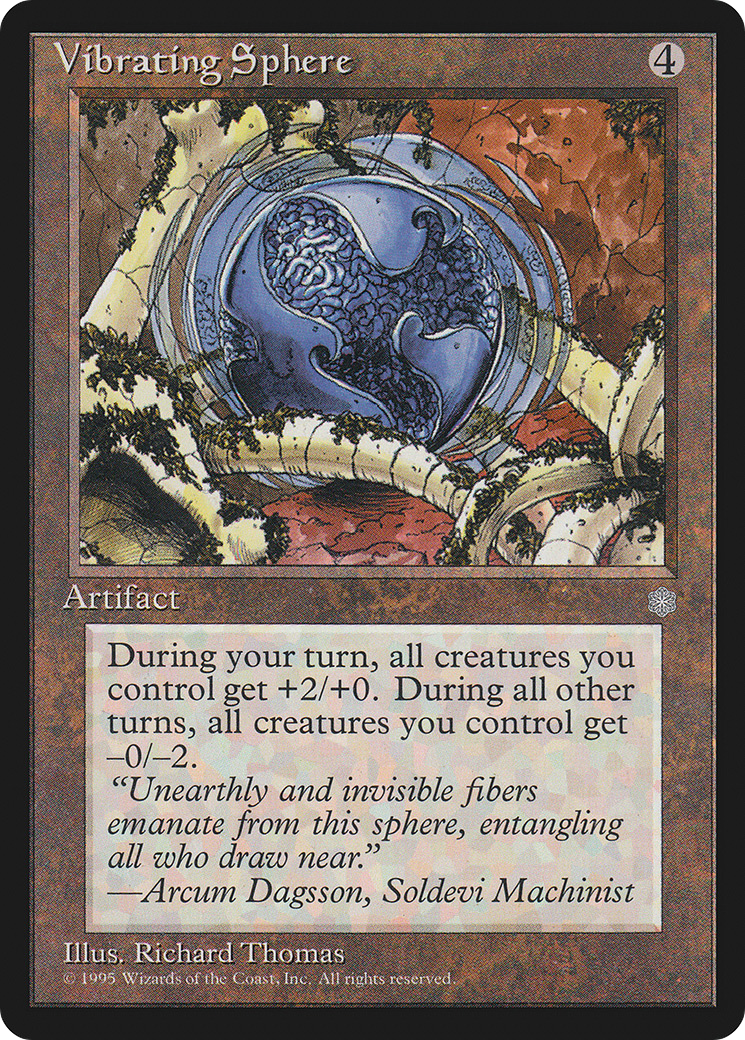 Vibrating Sphere (ICE-345) - Ice Age - Premium MTG Single from Wizards of the Coast - Just $0.27! Shop now at Game Crave Tournament Store