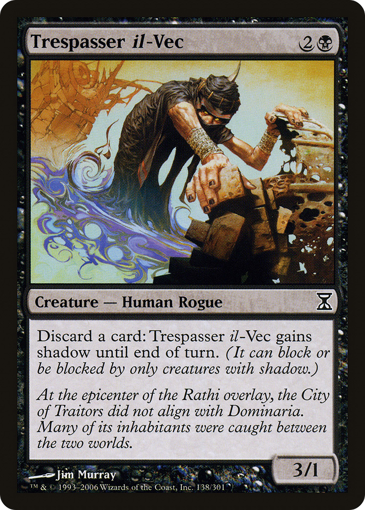 Trespasser il-Vec (TSP-138) - Time Spiral Foil - Premium MTG Single from Wizards of the Coast - Just $0.08! Shop now at Game Crave Tournament Store