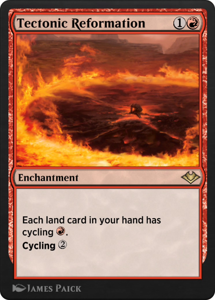 Tectonic Reformation (HA3-018) - Historic Anthology 3 - Premium MTG Single from Wizards of the Coast - Just $0! Shop now at Game Crave Tournament Store
