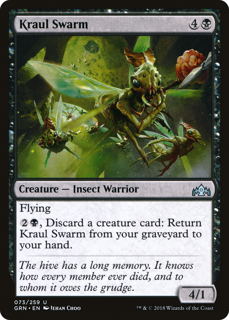 Kraul Swarm (GRN-073) - Guilds of Ravnica - Premium MTG Single from Wizards of the Coast - Just $0.08! Shop now at Game Crave Tournament Store