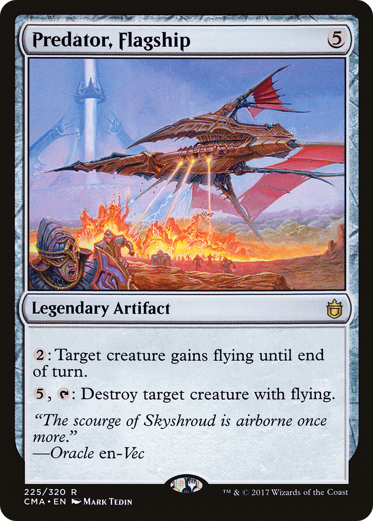 Predator, Flagship (CMA-225) - Commander Anthology - Premium MTG Single from Wizards of the Coast - Just $0.08! Shop now at Game Crave Tournament Store
