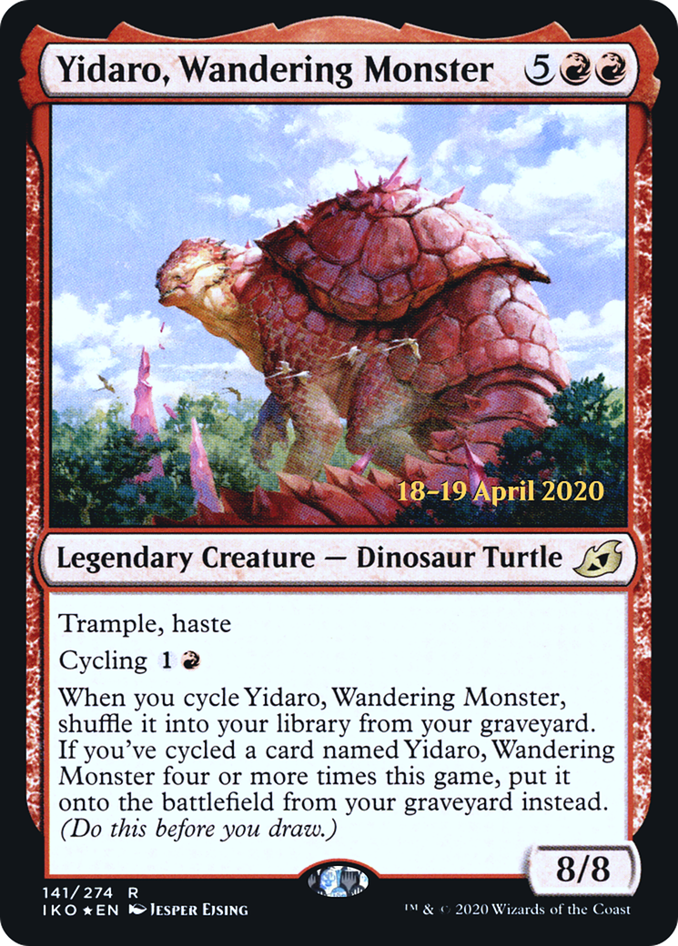Yidaro, Wandering Monster (PIKO-141S) - Ikoria: Lair of Behemoths Promos Foil - Premium MTG Single from Wizards of the Coast - Just $0.15! Shop now at Game Crave Tournament Store