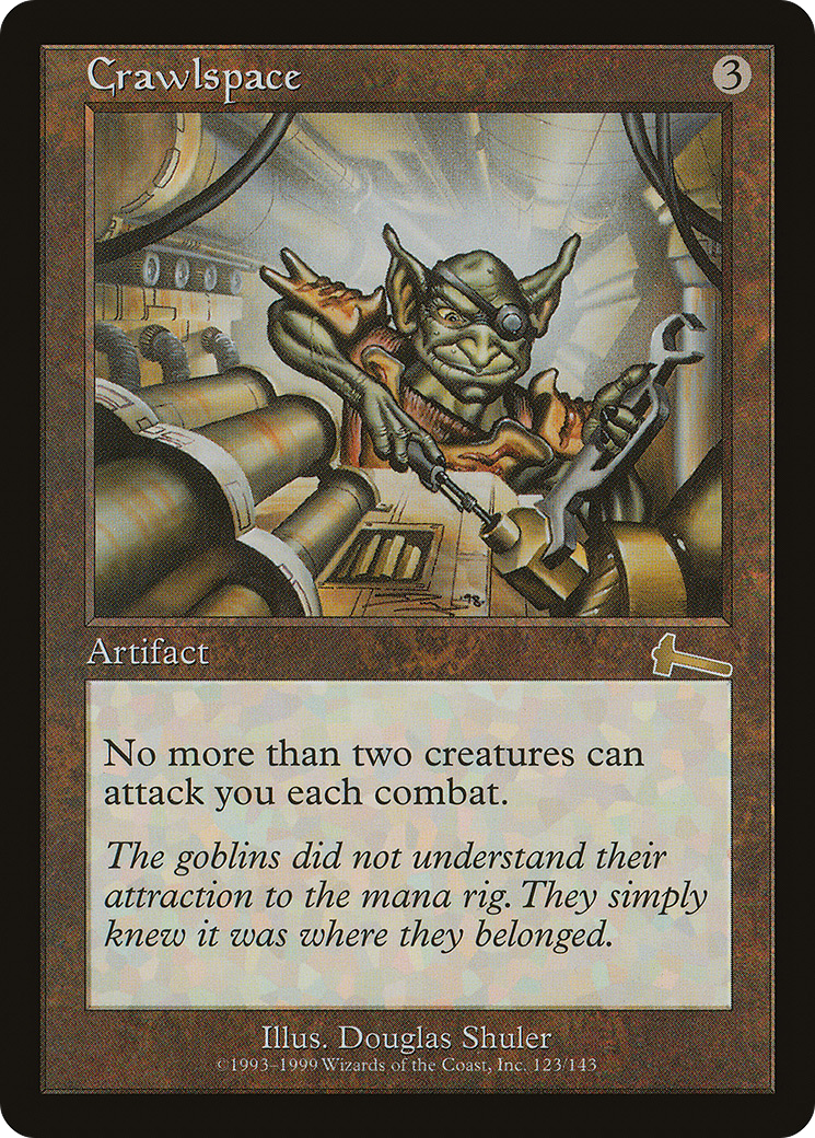 Crawlspace (ULG-123) - Urza's Legacy Foil - Premium MTG Single from Wizards of the Coast - Just $9.74! Shop now at Game Crave Tournament Store