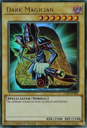 Dark Magician (25th Anniversary Edition) (LC01-EN005) - Legendary Collection: 25th Anniversary Edition Limited - Premium Yugioh Single from Konami - Just $0.32! Shop now at Game Crave Tournament Store