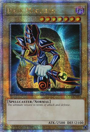 Dark Magician (Quarter Century Secret Rare) (LC01-EN005) - Legendary Collection: 25th Anniversary Edition Limited - Premium Yugioh Single from Konami - Just $5.58! Shop now at Game Crave Tournament Store