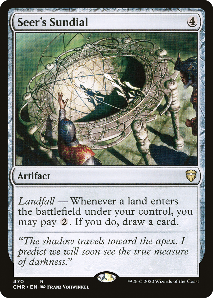 Seer's Sundial (CMR-470) - Commander Legends - Premium MTG Single from Wizards of the Coast - Just $0.08! Shop now at Game Crave Tournament Store