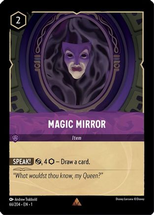 Magic Mirror (66/204) - The First Chapter - Premium Lorcana Single from Disney - Just $0.08! Shop now at Game Crave Tournament Store