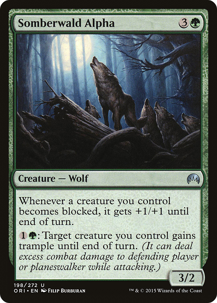 Somberwald Alpha (ORI-198) - Magic Origins - Premium MTG Single from Wizards of the Coast - Just $0.08! Shop now at Game Crave Tournament Store