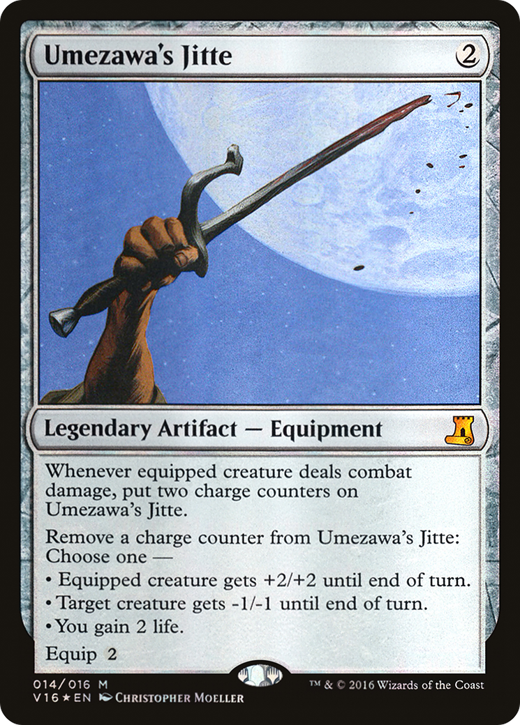 Umezawa's Jitte (V16-014) - From the Vault: Lore Foil - Premium MTG Single from Wizards of the Coast - Just $2.23! Shop now at Game Crave Tournament Store