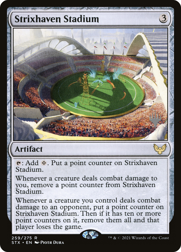 Strixhaven Stadium (PSTX-259P) - Strixhaven: School of Mages Promos - Premium MTG Single from Wizards of the Coast - Just $0.19! Shop now at Game Crave Tournament Store