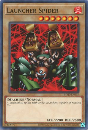 Launcher Spider (MRD-EN095) - Metal Raiders (25th Anniversary Edition) Unlimited - Premium Yugioh Single from Konami - Just $0.25! Shop now at Game Crave Tournament Store
