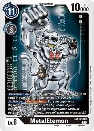 MetalEtemon (EX1-053) - Revision Pack Cards - Premium Digimon Single from Bandai - Just $0.25! Shop now at Game Crave Tournament Store