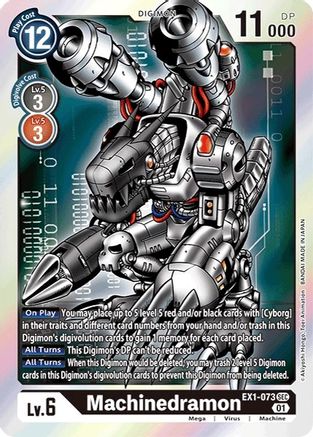 Machinedramon (EX1-073) - Revision Pack Cards - Premium Digimon Single from Bandai - Just $0.35! Shop now at Game Crave Tournament Store