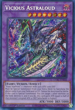 Vicious Astraloud (CYAC-EN036) - Cyberstorm Access 1st Edition - Premium Yugioh Single from Konami - Just $0.17! Shop now at Game Crave Tournament Store