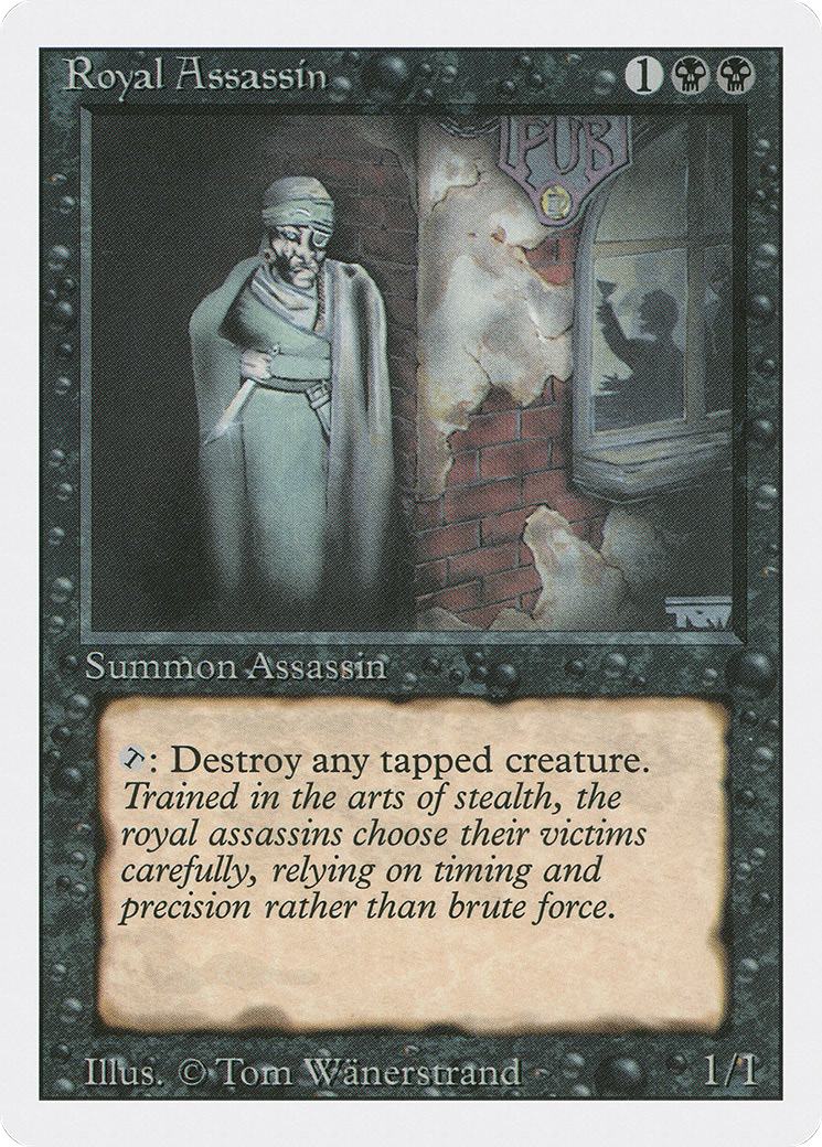 Royal Assassin (3ED-125) - Revised Edition - Premium MTG Single from Wizards of the Coast - Just $2.69! Shop now at Game Crave Tournament Store