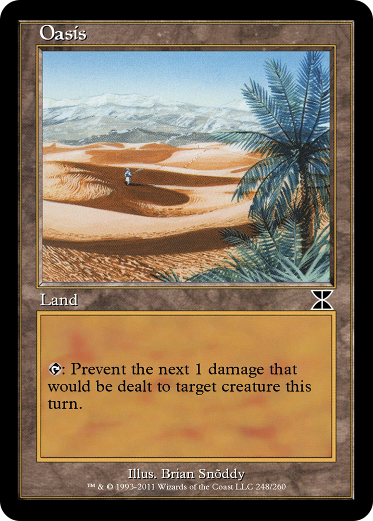 Oasis (ME4-248) - Masters Edition IV - Premium MTG Single from Wizards of the Coast - Just $0! Shop now at Game Crave Tournament Store