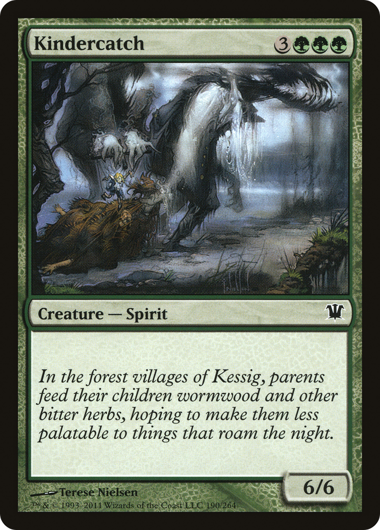 Kindercatch (ISD-190) - Innistrad Foil - Premium MTG Single from Wizards of the Coast - Just $0.08! Shop now at Game Crave Tournament Store