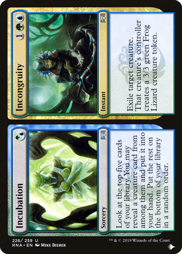 Incubation // Incongruity (PLIST-1076) - The List - Premium MTG Single from Wizards of the Coast - Just $0.08! Shop now at Game Crave Tournament Store
