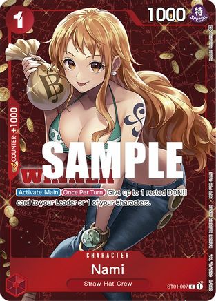 Nami (Tournament Pack Vol. 3) [Winner] (ST01-007) - One Piece Promotion Cards Foil - Premium One Piece Single from Bandai - Just $23.57! Shop now at Game Crave Tournament Store