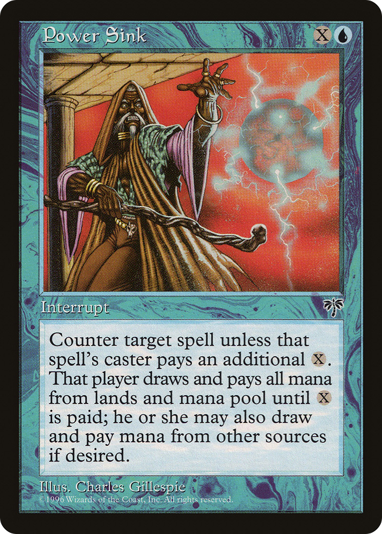 Power Sink (MIR-083) - Mirage - Premium MTG Single from Wizards of the Coast - Just $0.08! Shop now at Game Crave Tournament Store