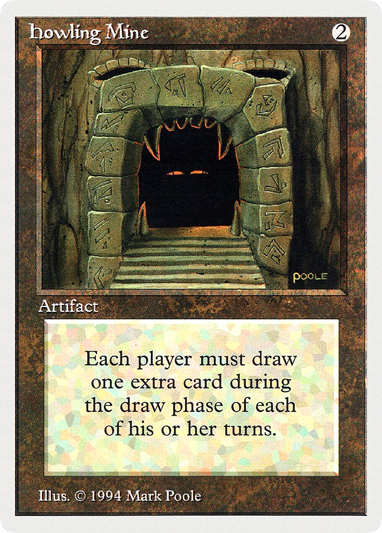 Howling Mine (SUM-251) - Summer Magic / Edgar - Premium MTG Single from Wizards of the Coast - Just $0! Shop now at Game Crave Tournament Store