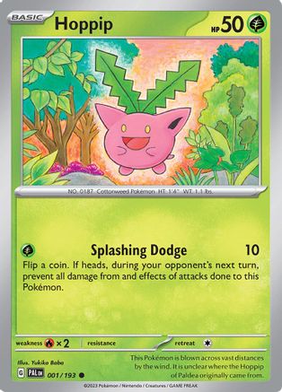 Hoppip 1 - SV02 Paldea Evolved - Premium Pokemon Single from Nintendo - Just $0.25! Shop now at Game Crave Tournament Store