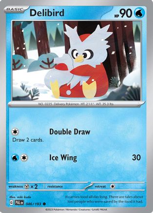 Delibird 46 - SV02 Paldea Evolved - Premium Pokemon Single from Nintendo - Just $0.25! Shop now at Game Crave Tournament Store