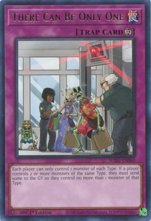 There Can Be Only One (WISU-EN060) - Wild Survivors 1st Edition - Premium Yugioh Single from Konami - Just $0.25! Shop now at Game Crave Tournament Store