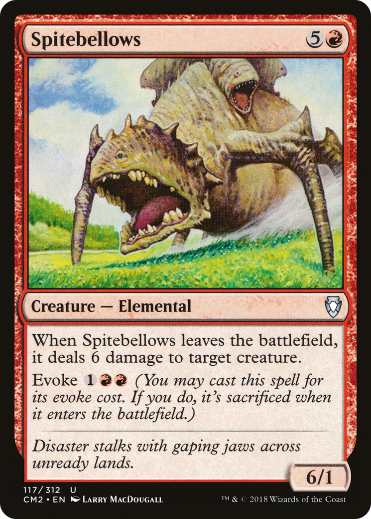 Spitebellows (CM2-117) - Commander Anthology Volume II - Premium MTG Single from Wizards of the Coast - Just $0.31! Shop now at Game Crave Tournament Store