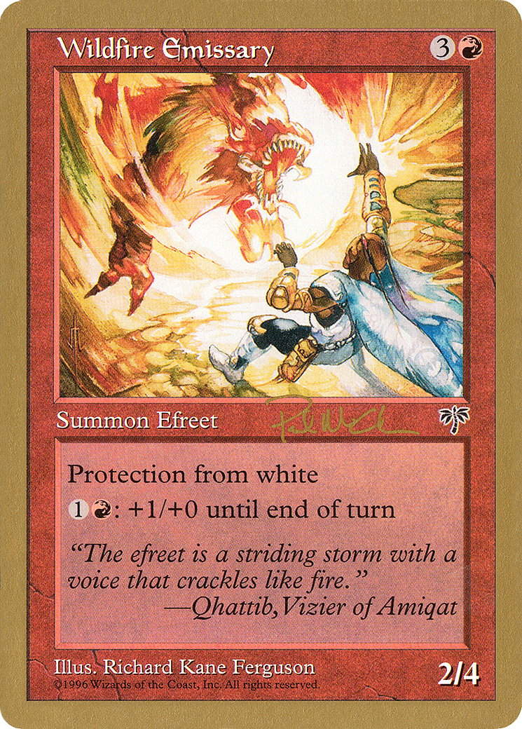 Wildfire Emissary (WC97-PM203) - World Championship Decks 1997 - Premium MTG Single from Wizards of the Coast - Just $0.18! Shop now at Game Crave Tournament Store