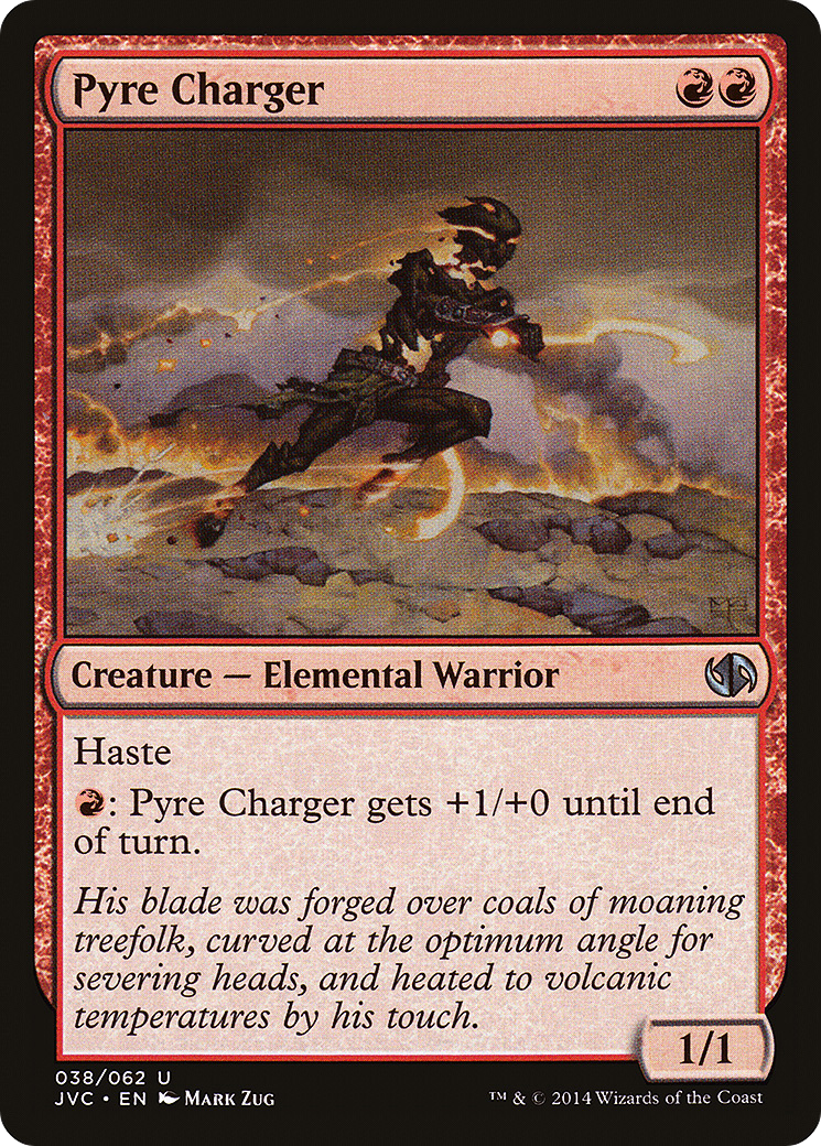 Pyre Charger (JVC-038) - Duel Decks Anthology: Jace vs. Chandra - Premium MTG Single from Wizards of the Coast - Just $0.08! Shop now at Game Crave Tournament Store