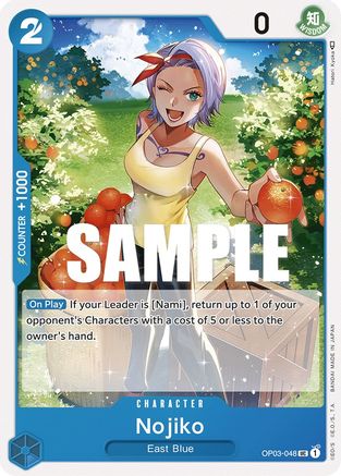 Nojiko (OP03-048) - Pillars of Strength - Premium One Piece Single from Bandai - Just $1.01! Shop now at Game Crave Tournament Store