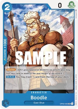 Boodle (OP03-050) - Pillars of Strength - Premium One Piece Single from Bandai - Just $0.08! Shop now at Game Crave Tournament Store