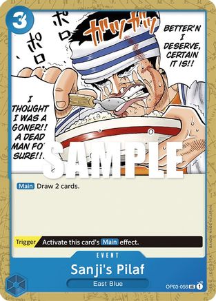 Sanji's Pilaf (OP03-056) - Pillars of Strength - Premium One Piece Single from Bandai - Just $0.46! Shop now at Game Crave Tournament Store