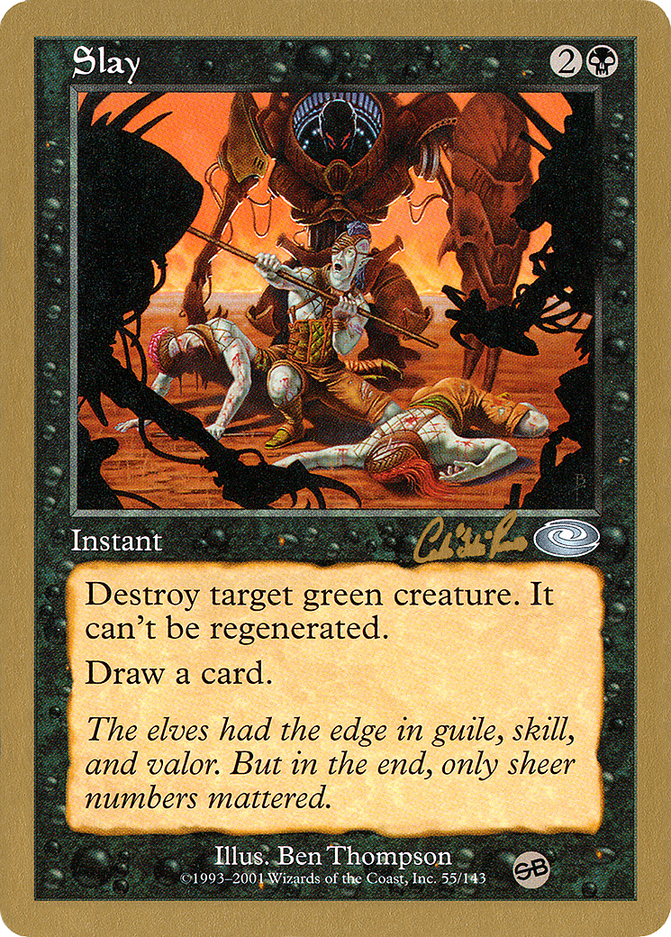 Slay (WC02-CR55SB) - World Championship Decks 2002 - Premium MTG Single from Wizards of the Coast - Just $0.08! Shop now at Game Crave Tournament Store