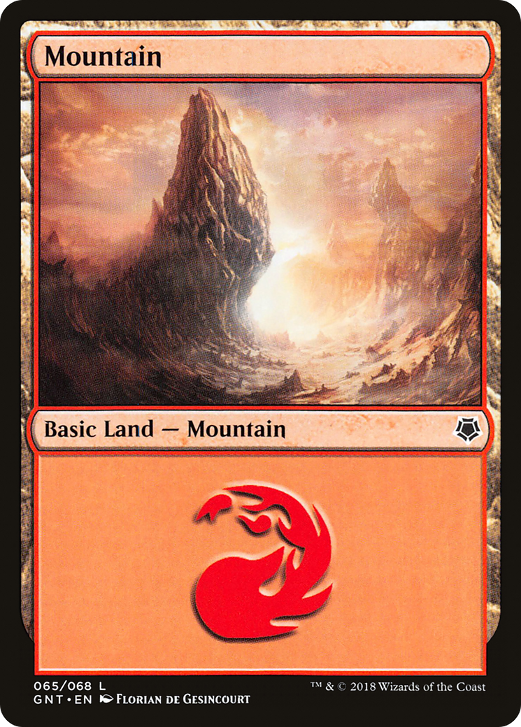Mountain (GNT-065) - Game Night - Premium MTG Single from Wizards of the Coast - Just $0.08! Shop now at Game Crave Tournament Store