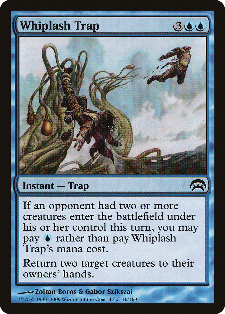 Whiplash Trap (HOP-016) - Planechase - Premium MTG Single from Wizards of the Coast - Just $0.08! Shop now at Game Crave Tournament Store