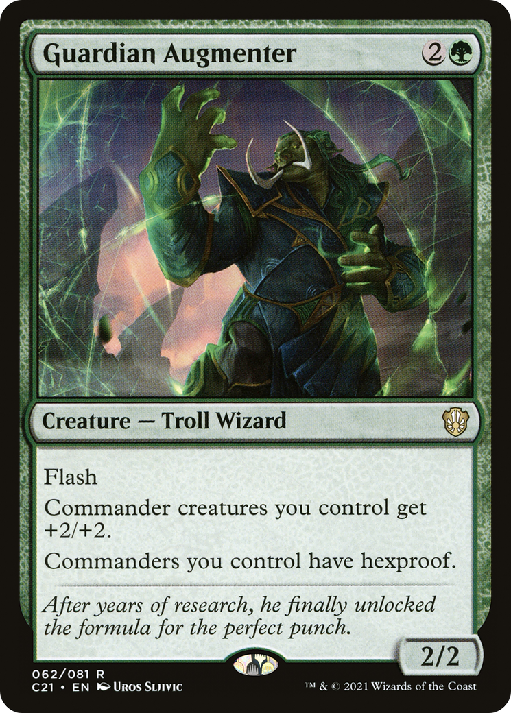 Guardian Augmenter (C21-062) - Commander 2021 - Premium MTG Single from Wizards of the Coast - Just $8.89! Shop now at Game Crave Tournament Store